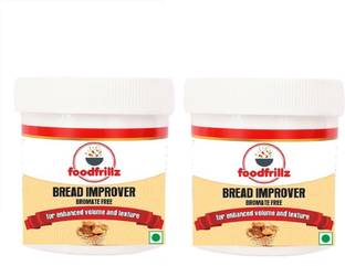 foodfrillz Bread Improver, Bromate Free, 100 g Raising Ingredient Powder
