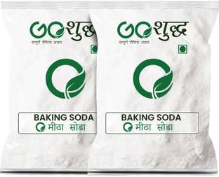 Goshudh Best Quality Baking Soda 400Gm Each (Pack Of 2) Meetha Soda (800 g) Baking Soda Powder