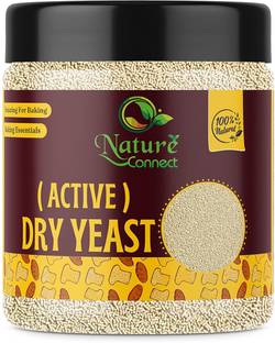 NATURE CONNECT Active Dry Yeast Powder Used for Baking, Bread, Cake, Pizza Making and Dough Yeast Powder