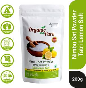 Organic and Pure Citric Acid Powder for Food and Bakery, Tatri, Lemon Salt, Nimbu Sat, Citrus Citric Powder