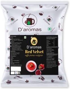 D'aromas RedVelvet Multigrain Waffles Premix Egg-Less I Instant Waffle Mix Powder - 500g Baking Powder