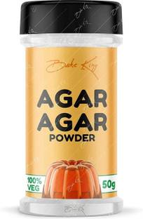 Bake King Agar Agar Powder 50g Agar Agar Powder for cake and pudding | 100% Vegetarian Gelatin Alternative | Plant Based Agar Agar Powder 50gm Agar Agar Powder
