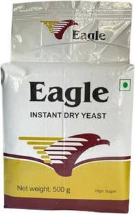 EAGLE Instant Dry Yeast for Bread Making, Cake, Pizza and Sweet Dough 500g Yeast Powder