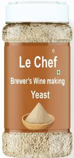 Le cHef Brewer's Yeast for Winemaking | High Tolerance upto 15% ABV | Yeast Solid|100GM Yeast Powder
