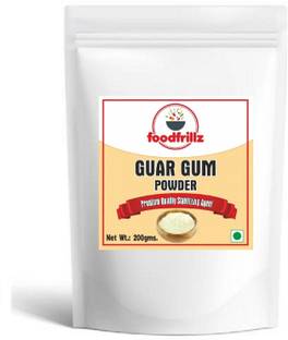 foodfrillz GUAR GUM POWDER 200 g single pack Starch Powder