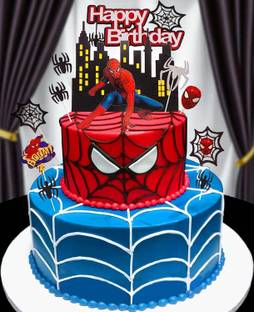 RG Accessories Spider Theme Cake Topper
