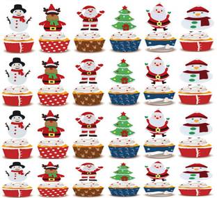 PREMIUM PARTY SHOP Edible Cupcake Topper