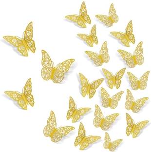 NandN 3D Paper Butterfly For Birthday Cake Decoration Cake Topper