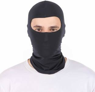 JUST JUNKIES Blue Bike Face Mask for Men
