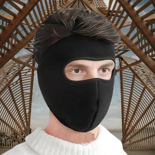 Ultrawise Black Bike Face Mask for Men
