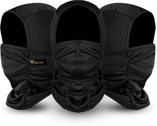 BADOWL Black Bike Face Mask for Men & Women