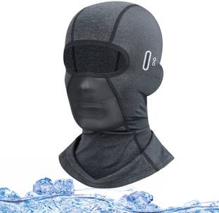 SNOWIE SOFT Grey Bike Face Mask for Men
