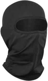 Liyana Collection Black Bike Face Mask for Men & Women