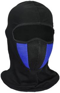 aksmit Black, Blue Bike Face Mask for Men & Women