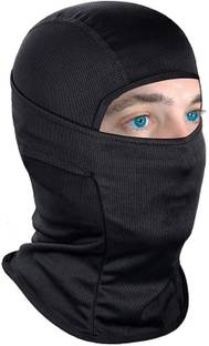 PROGIENCE Black Bike Face Mask for Men & Women