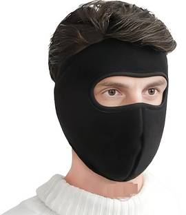 DARKWAVE Black Bike Face Mask for Men & Women
