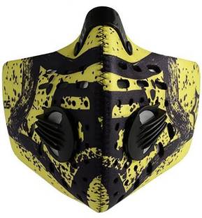 Jonty Black Bike Face Mask for Men & Women
