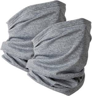 plutoprom Grey Bike Face Mask for Men & Women