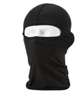 P A Black Bike Face Mask for Men