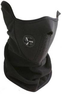 Skycandle.in Black Bike Face Mask for Men