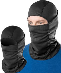 LeGear Black Bike Face Mask for Men