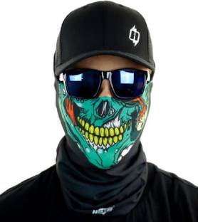 VRITRAZ Multicolor Bike Face Mask for Men