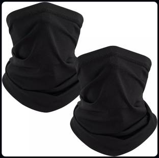 Kingsway Black Bike Face Mask for Men & Women