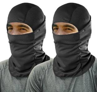 Kingsway Black Bike Face Mask for Men & Women