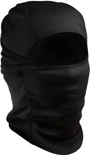 AUTOSITE Black Bike Face Mask for Men & Women