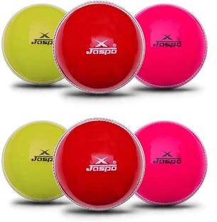 Jaspo T-20 Multicolor pvc Soft Cricket Training Ball
