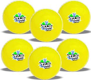 Jaspo T-20 Plus Practice Cricket Ball/Wind Balls for - Indoor & Outdoor Street & Beach Cricket Synthetic Ball