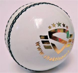 SHASPO White Cricket Leather Ball