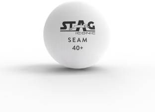 Stag iconic Seam Plastic | Advanced High Performance 40+mm Table Tennis Ball