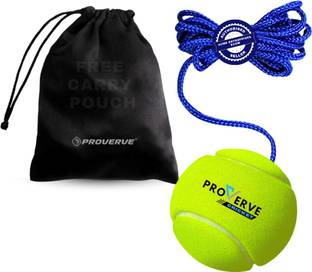 proverve Cricket Tennis Hanging Practice ball Heavy for Indoor/Outdoor Knocking Cricket Training Ball