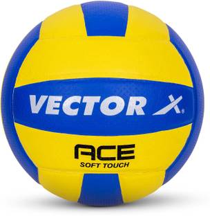 VECTOR X Ace Soft Touch PU Pasted Texture Surface Volleyball - Size: 4