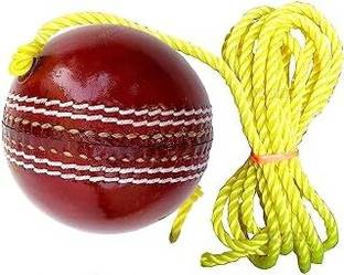 RB SPORTS Cricket Practice Leather Ball Color Red Cricket Leather Ball