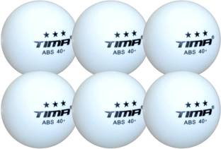 TIMA Table Tennis Balls 38mm Ping Ball, ABS40+ Superb Seam Outdoor Indoor Table Tennis Ball