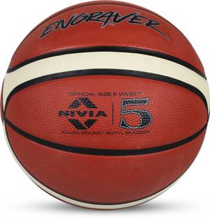 NIVIA Engraver Basketball - Size: 5