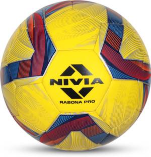 NIVIA Rabona Pro, 32 Panel Design, TPU, Ideal For Natural and Artificial Turf Football - Size: 5