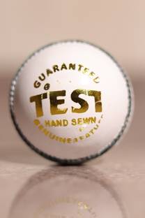 LSISPORTS LSI White Test Cricket Leather Ball Cricket Leather Ball