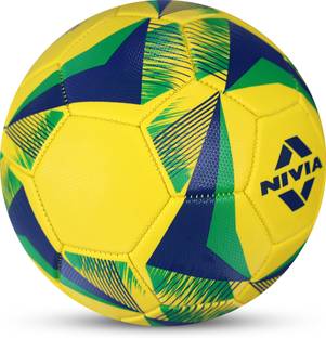 NIVIA Airstrike, 32 Panel Design,Ideal For Natural & Artificial Turf Surfaces,Training Football - Size: 5