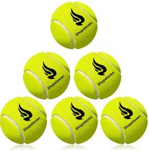 Shopeleven Light Weight and Cricket Soft & Bouncy Tennis Ball