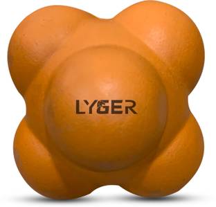 LYGER Reaction Ball For Hand Eye Coordination To Improve Agility| Reflex Training Ball Throw Ball - Size: 3