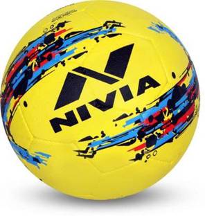 NIVIA Storm Football - Size: 5 (Pack of 1, Yellow) Football - Size: 5