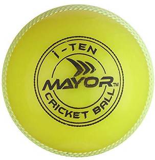 MAYOR I-10 Cricket Ball For Indoor/Outdoor and Street Cricket Rubber Ball