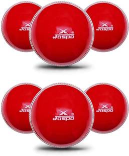 Jaspo T-20 Red Soft Pack of 6 Cricket Training Ball