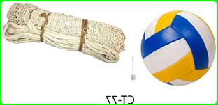zxxxt Kit_Terrific Volleyball With Cotton Net CT-77 Volleyball Kit