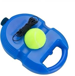 DKP Self-Study Training Tennis Trainer Rebound Balls with Rope Practice Tool Tennis Ball