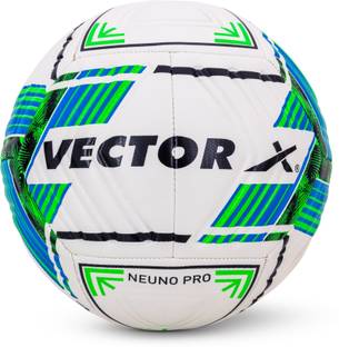 VECTOR X Premium Neuno Pro TPU 3D Embossed Machine Stitched Football - Size: 5