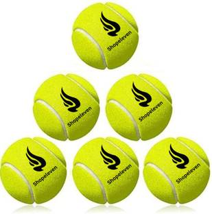 Shopeleven Light Weight and Cricket Soft & Bouncy Tennis Ball